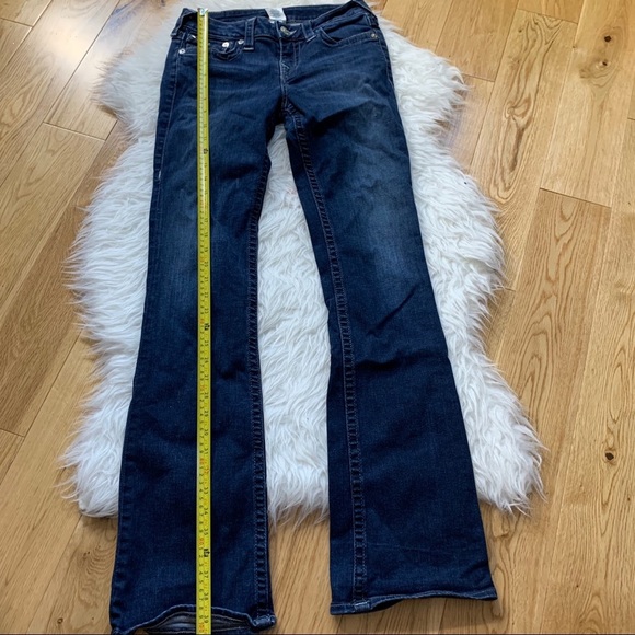 True religion boot cut women jeans size 28/30 - Picture 4 of 12